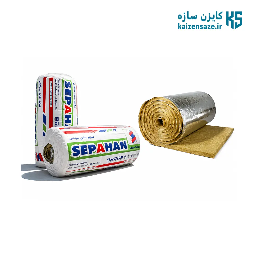 پشم سنگ فویلدار سپاهان پشم سنگ فویلدار سپاهان اصل