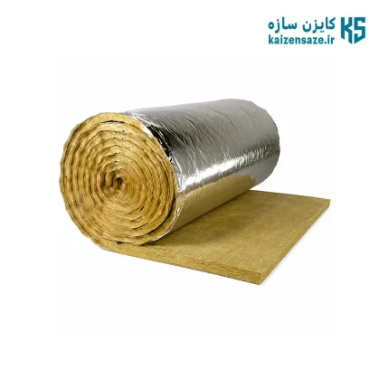 پشم سنگ فویلدار نگین عایق