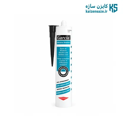 چسب سیلیکون گارسیا سفید ثناباند