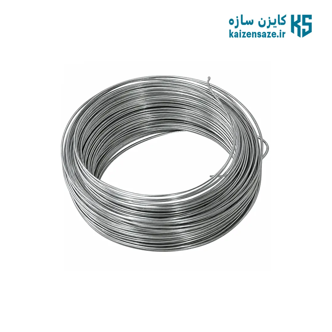 میهن نور سیم رابیتس بندی میهن نور رنگ استیل